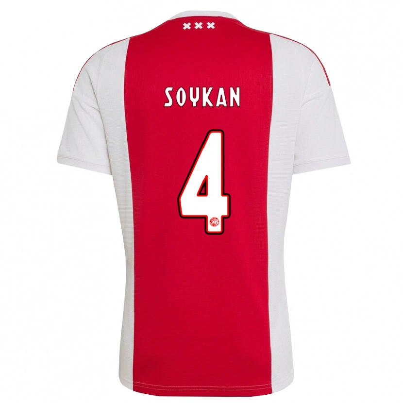 Danxen Herren Aykan Soykan #4 Rot Weiß Gelb Heimtrikot Trikot 2026/27 T-Shirt