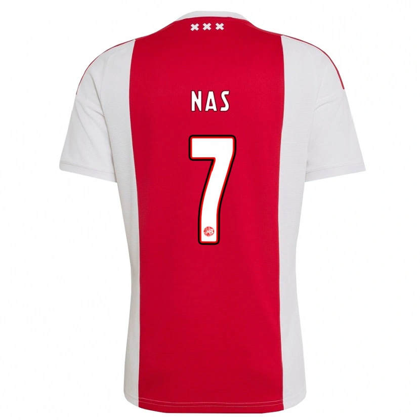 Danxen Herren Luca Nas #7 Rot Weiß Gelb Heimtrikot Trikot 2026/27 T-Shirt