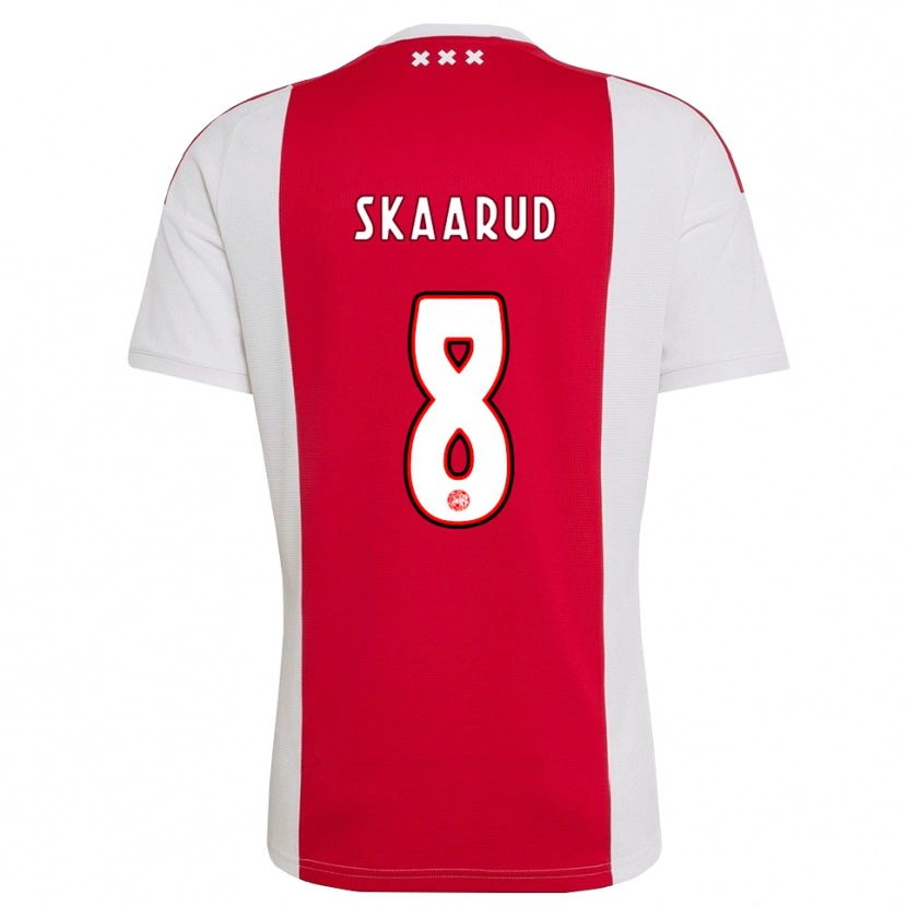 Danxen Herren Daniel Skaarud #8 Rot Weiß Gelb Heimtrikot Trikot 2026/27 T-Shirt