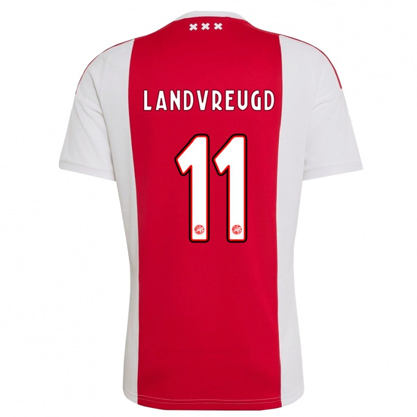 Danxen Herren Nafairon Landvreugd #11 Rot Weiß Gelb Heimtrikot Trikot 2026/27 T-Shirt