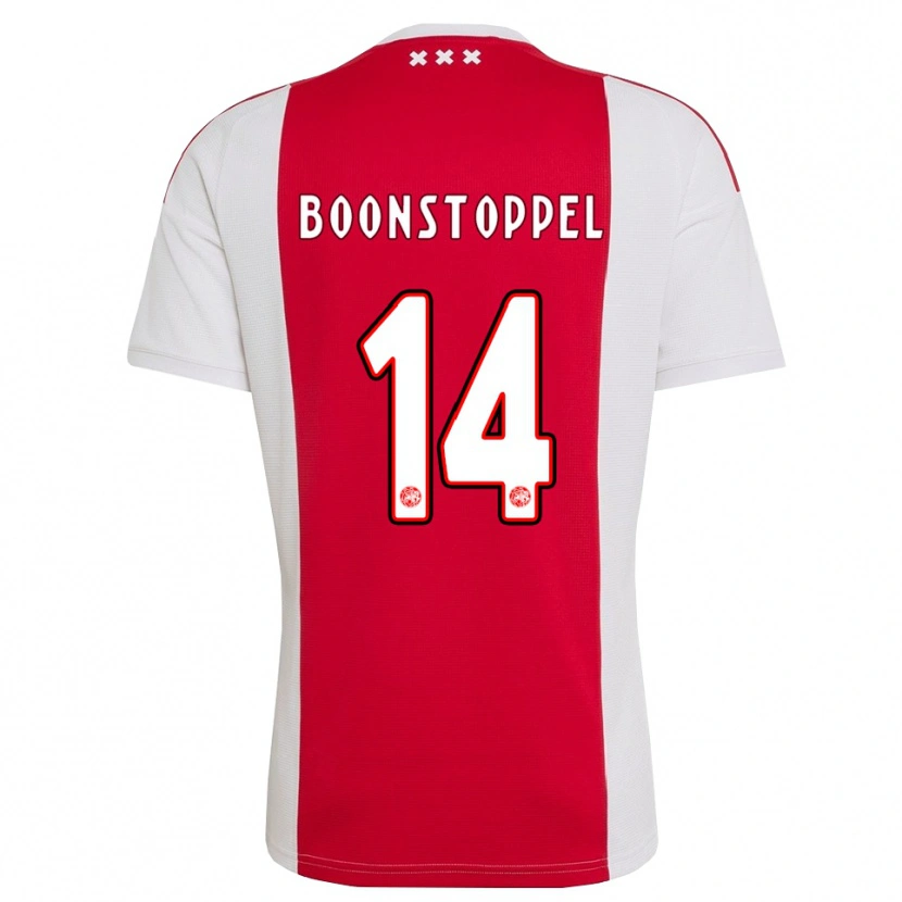 Danxen Herren Jesse Boonstoppel #14 Rot Weiß Gelb Heimtrikot Trikot 2026/27 T-Shirt