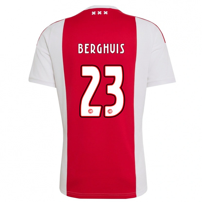 Danxen Herren Steven Berghuis #23 Rot Weiß Gelb Heimtrikot Trikot 2026/27 T-Shirt