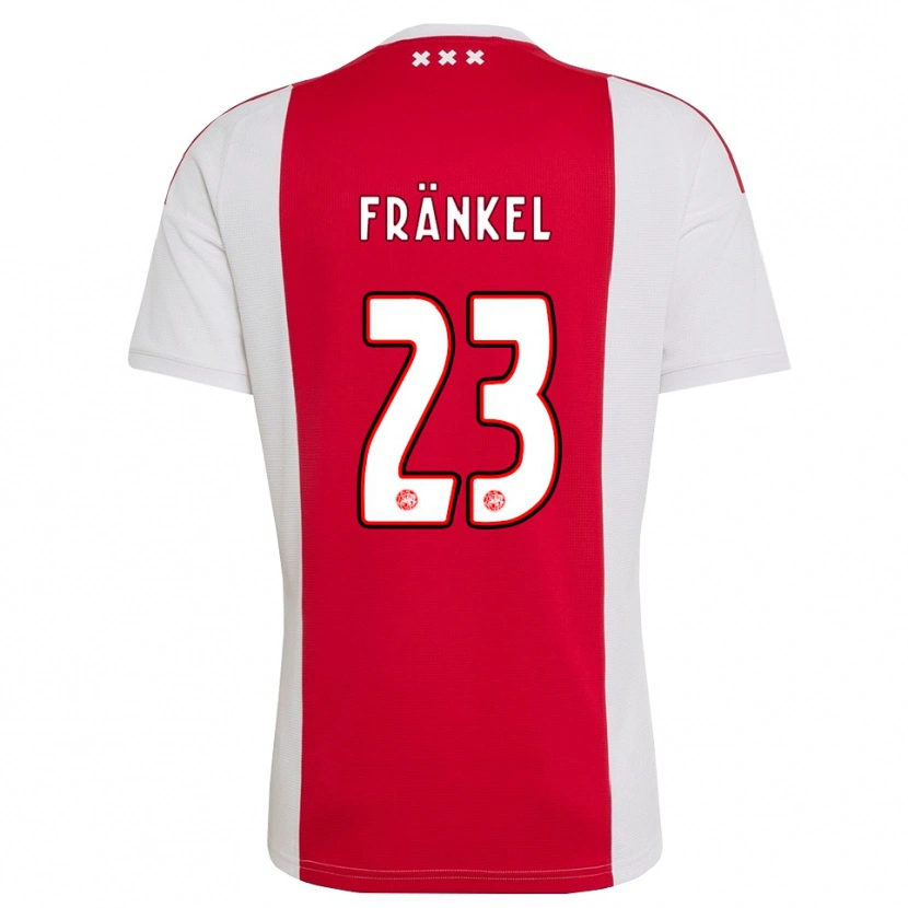 Danxen Herren Leroy Fränkel #23 Rot Weiß Gelb Heimtrikot Trikot 2026/27 T-Shirt