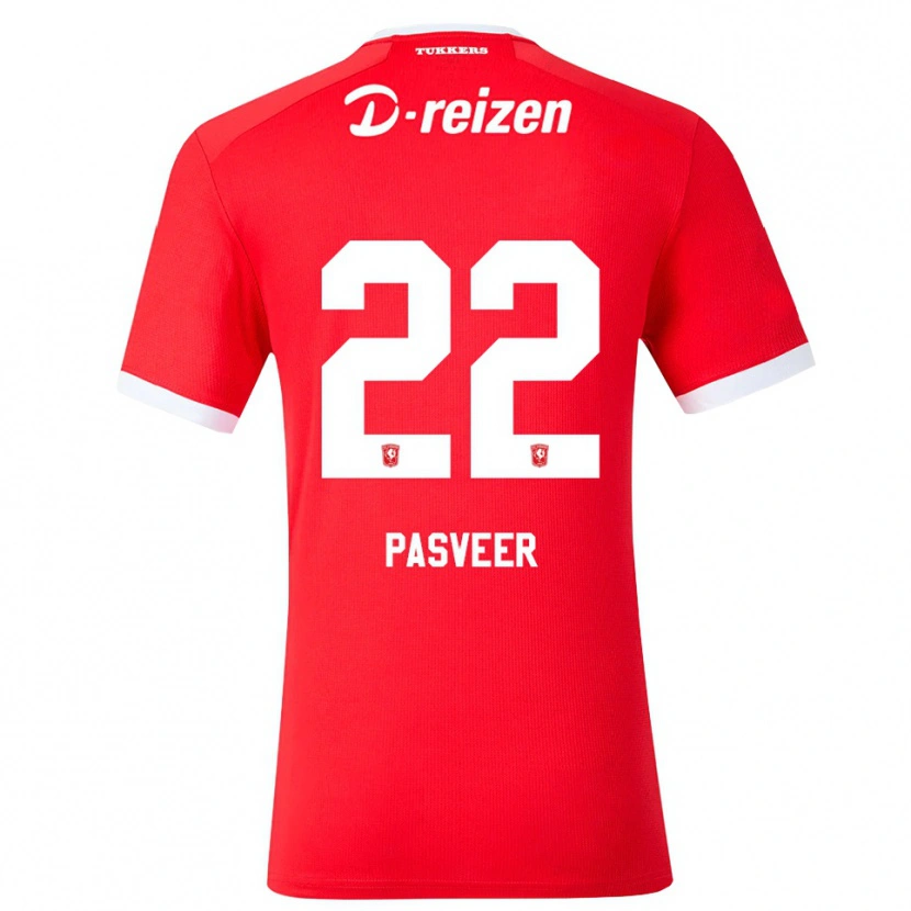 Danxen Herren Remko Pasveer #22 Rot Weiß Heimtrikot Trikot 2026/27 T-Shirt