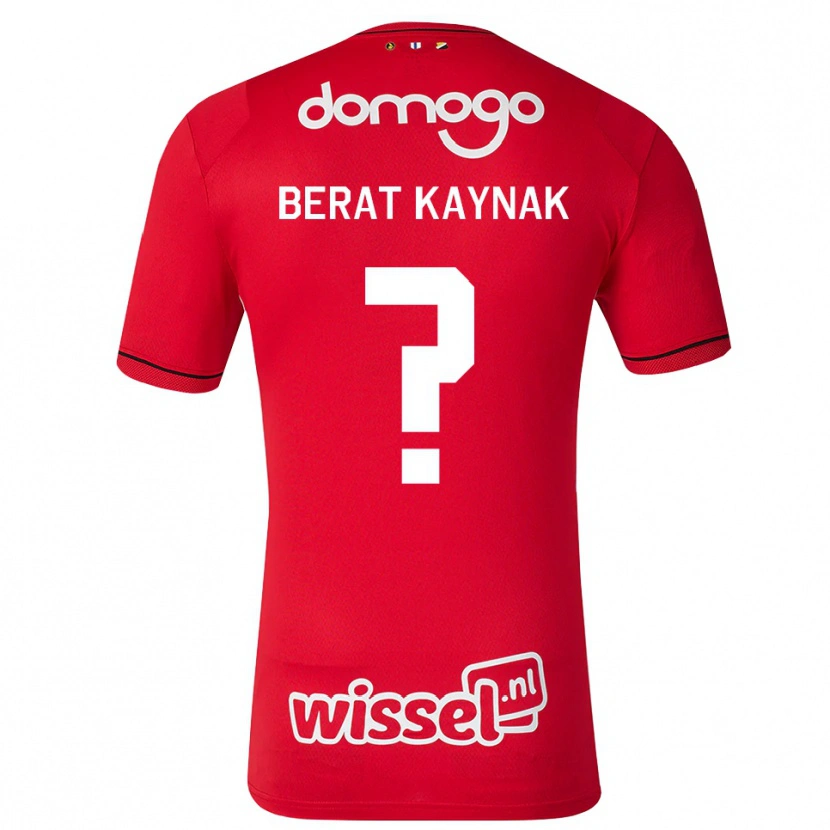 Danxen Herren Ensar Berat Kaynak #0 Rot Weiß Schwarz Heimtrikot Trikot 2026/27 T-Shirt
