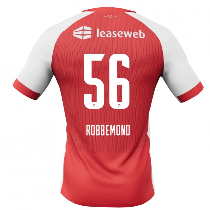 Danxen Herren Rio Robbemond #56 Rot Weiß Schwarz Heimtrikot Trikot 2026/27 T-Shirt
