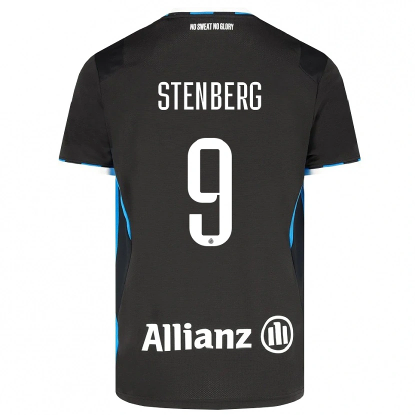 Danxen Herren Hanna Stenberg #9 Schwarz Rot Blau Heimtrikot Trikot 2026/27 T-Shirt