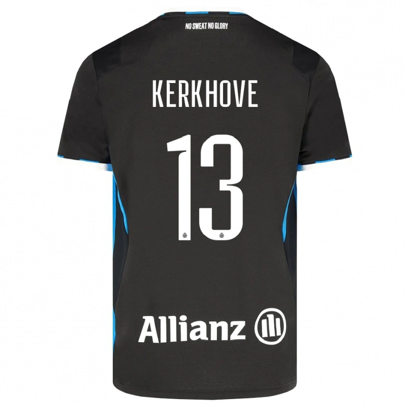 Danxen Herren Angel Kerkhove #13 Schwarz Rot Blau Heimtrikot Trikot 2026/27 T-Shirt