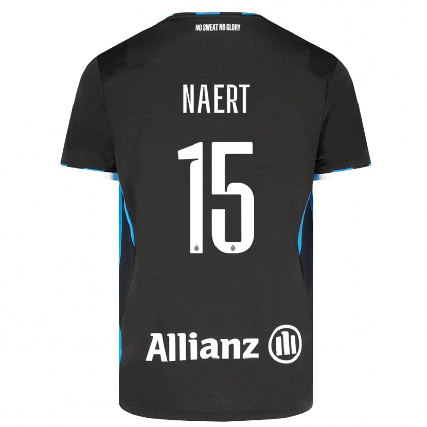 Danxen Herren Stan Naert #15 Schwarz Rot Blau Heimtrikot Trikot 2026/27 T-Shirt