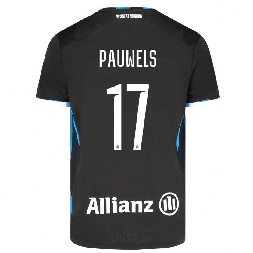 Danxen Herren Fleur Pauwels #17 Schwarz Rot Blau Heimtrikot Trikot 2026/27 T-Shirt