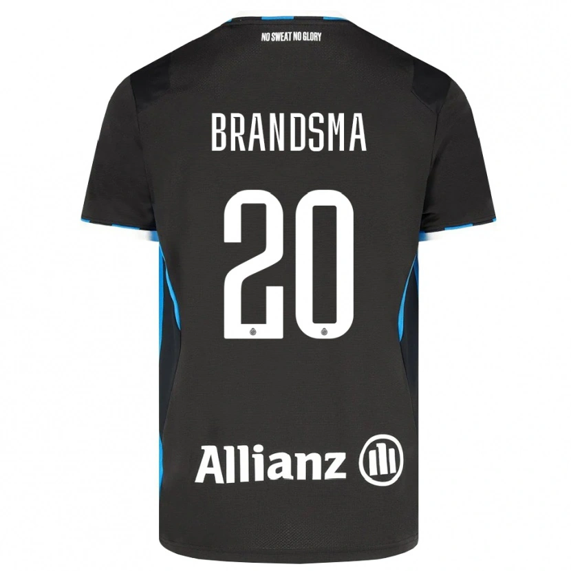 Danxen Herren Ilke Brandsma #20 Schwarz Rot Blau Heimtrikot Trikot 2026/27 T-Shirt