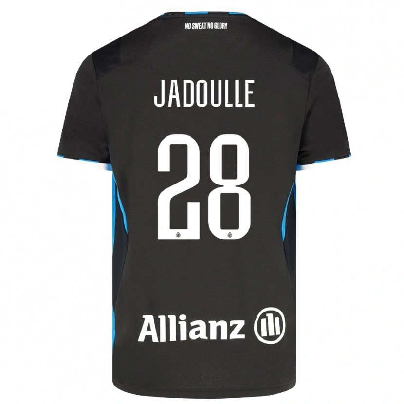 Danxen Herren Romane Jadoulle #28 Schwarz Rot Blau Heimtrikot Trikot 2026/27 T-Shirt
