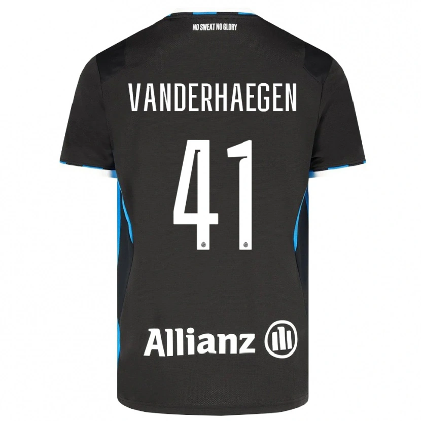 Danxen Herren Lotte Vanderhaegen #41 Schwarz Rot Blau Heimtrikot Trikot 2026/27 T-Shirt