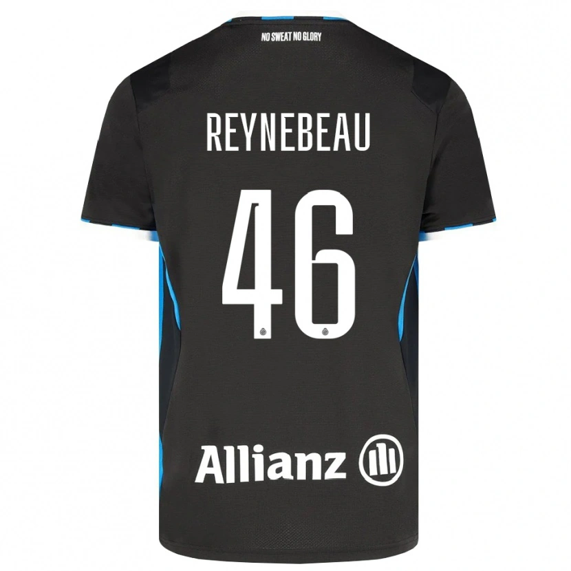 Danxen Herren Clementine Reynebeau #46 Schwarz Rot Blau Heimtrikot Trikot 2026/27 T-Shirt