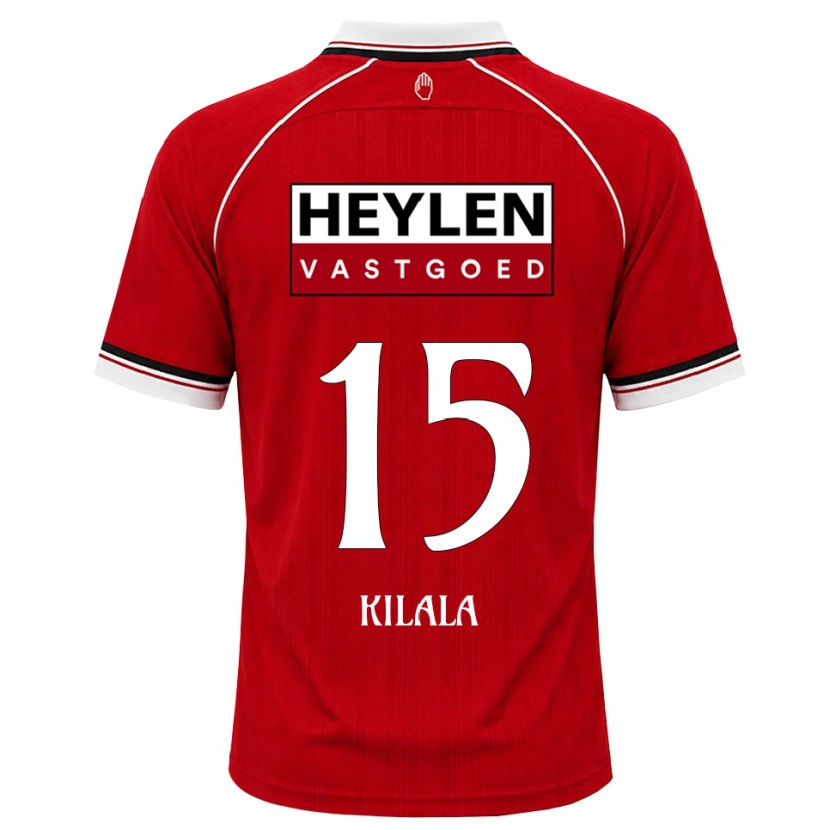 Danxen Herren Baptiste Kilala #15 Rot Weiß Schwarz Heimtrikot Trikot 2026/27 T-Shirt