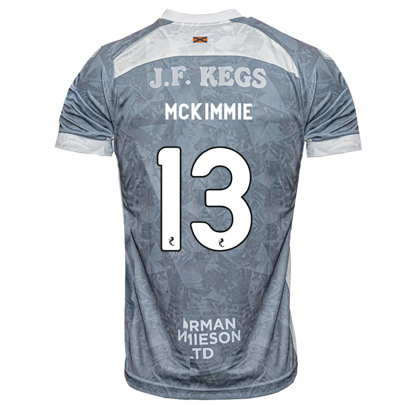 Danxen Herren Aiden Mckimmie #13 Hellgrau Auswärtstrikot Trikot 2026/27 T-Shirt