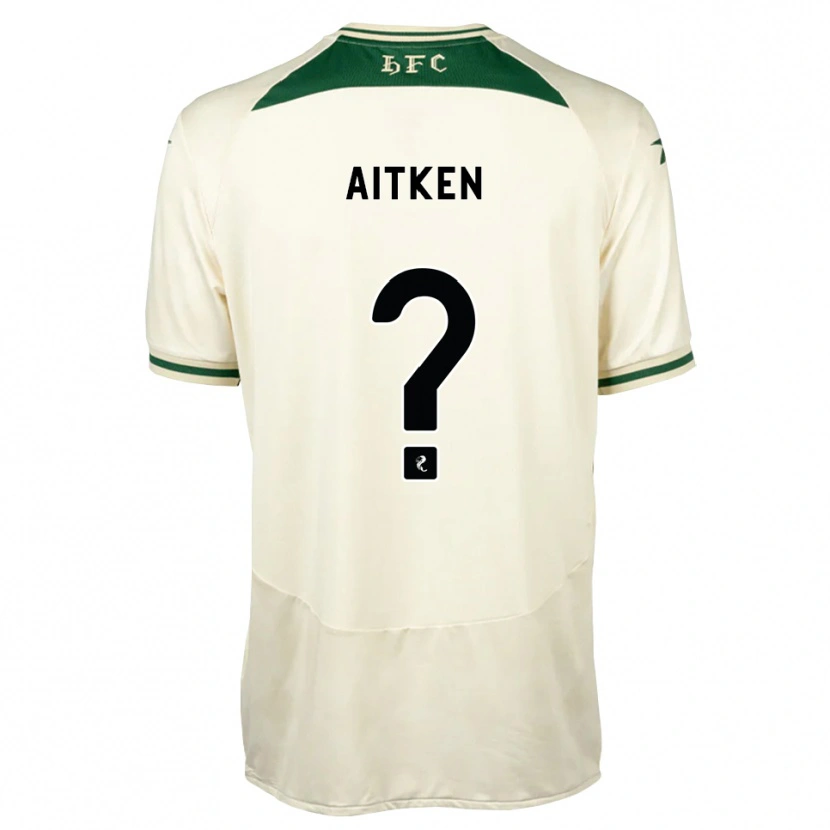 Danxen Herren Conor Aitken #0 Weiß Waldgrün Auswärtstrikot Trikot 2026/27 T-Shirt