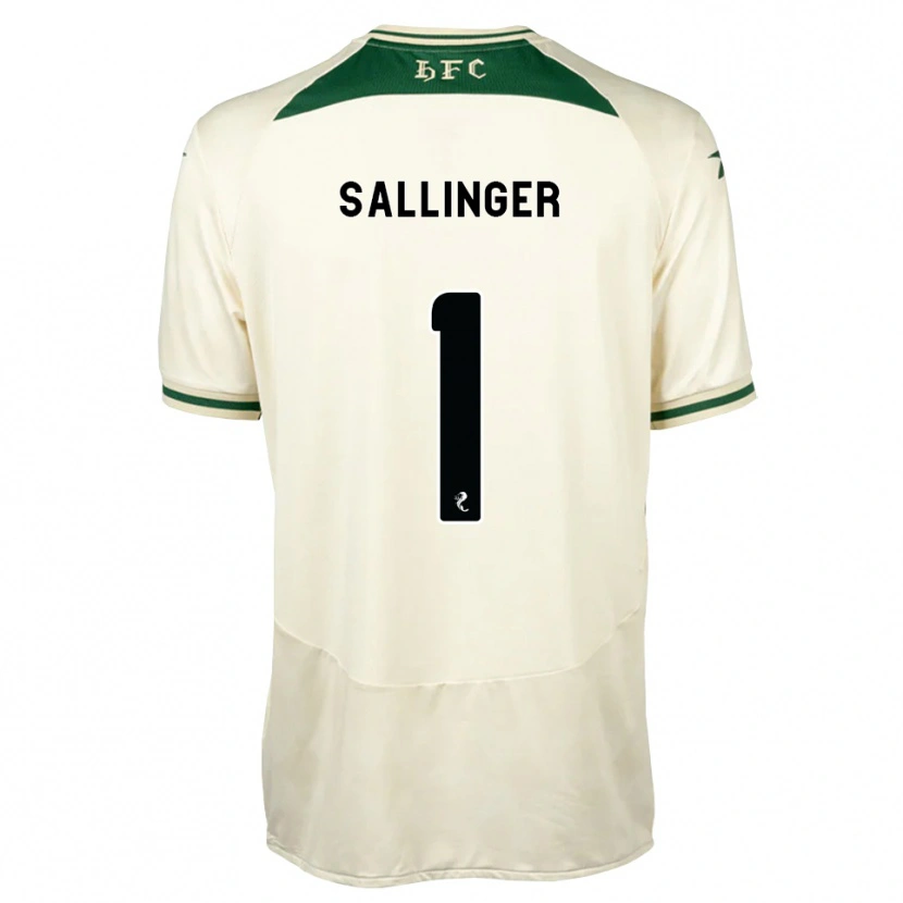 Danxen Herren Raphael Sallinger #1 Weiß Waldgrün Auswärtstrikot Trikot 2026/27 T-Shirt