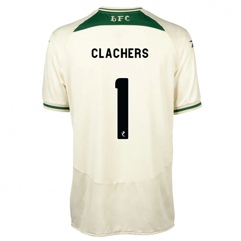 Danxen Herren Erin Clachers #1 Weiß Waldgrün Auswärtstrikot Trikot 2026/27 T-Shirt