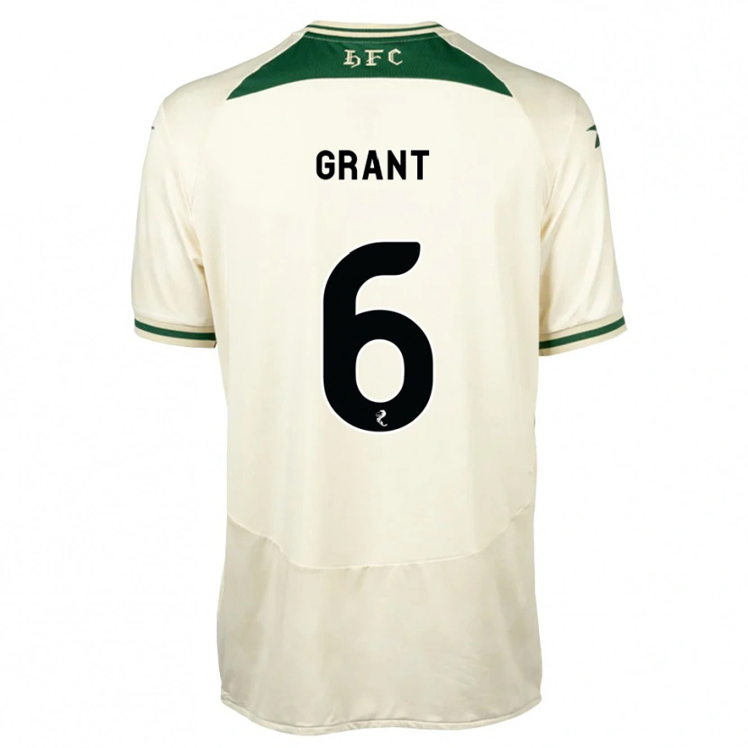 Danxen Herren Ciara Grant #6 Weiß Waldgrün Auswärtstrikot Trikot 2026/27 T-Shirt