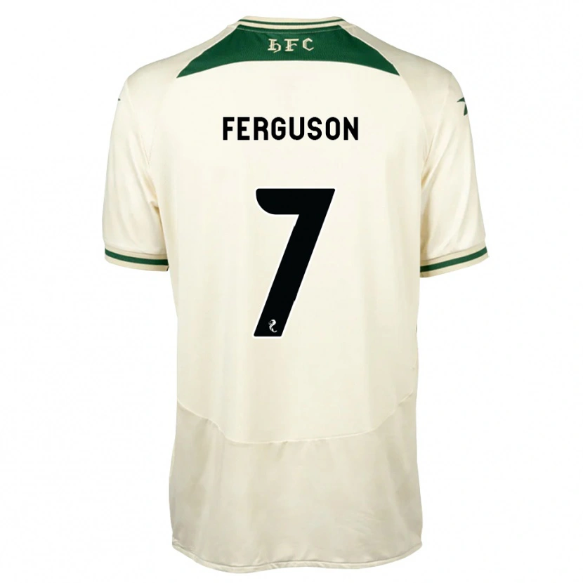 Danxen Herren Abbie Ferguson #7 Weiß Waldgrün Auswärtstrikot Trikot 2026/27 T-Shirt