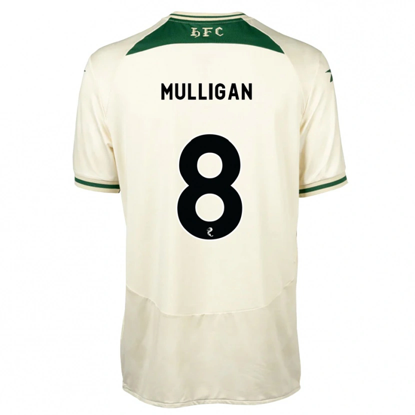 Danxen Herren Josh Mulligan #8 Weiß Waldgrün Auswärtstrikot Trikot 2026/27 T-Shirt