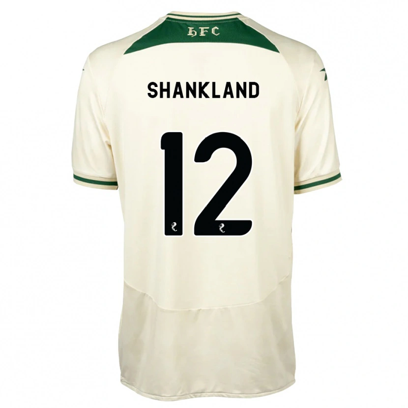 Danxen Herren Cole Shankland #12 Weiß Waldgrün Auswärtstrikot Trikot 2026/27 T-Shirt