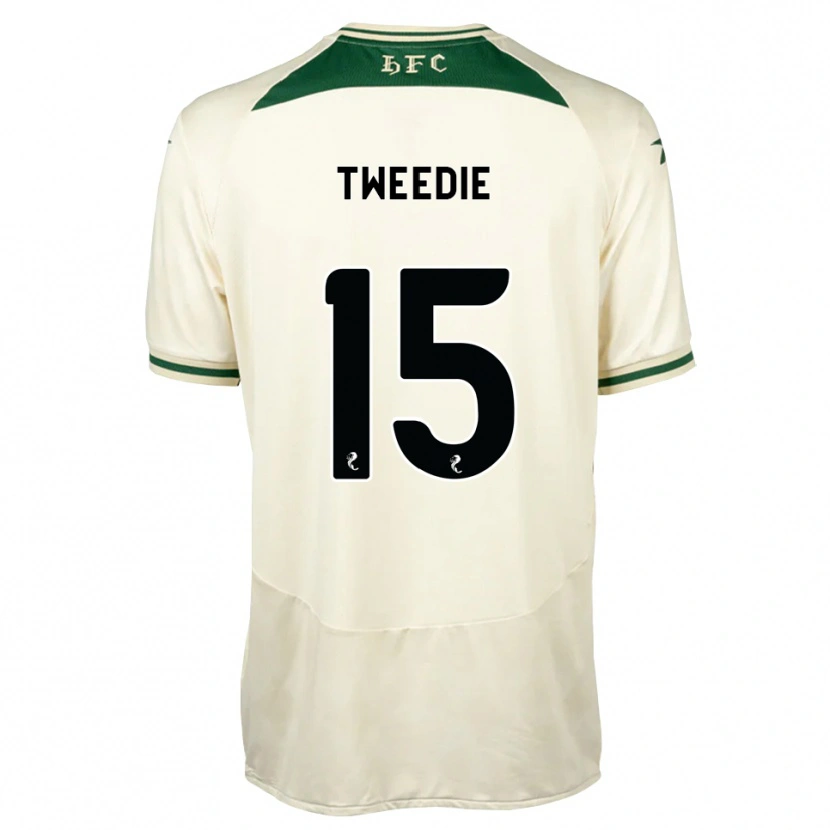 Danxen Herren Lia Tweedie #15 Weiß Waldgrün Auswärtstrikot Trikot 2026/27 T-Shirt