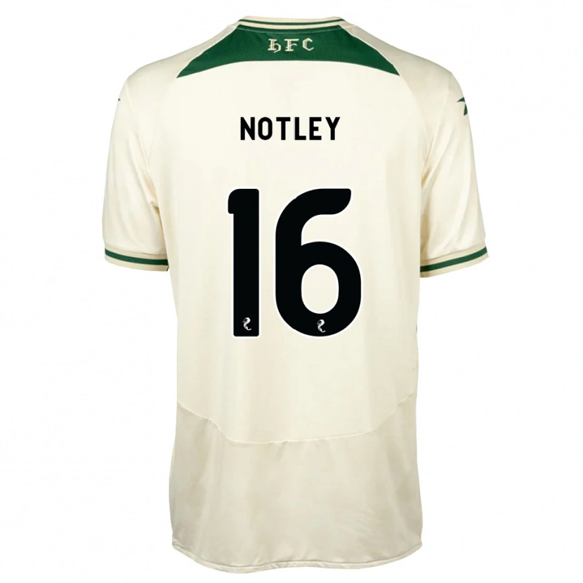 Danxen Herren Ellis Notley #16 Weiß Waldgrün Auswärtstrikot Trikot 2026/27 T-Shirt