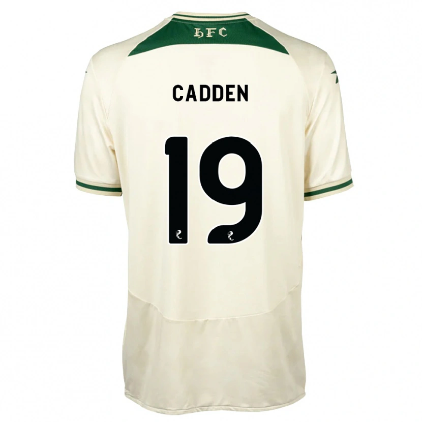 Danxen Herren Nicky Cadden #19 Weiß Waldgrün Auswärtstrikot Trikot 2026/27 T-Shirt