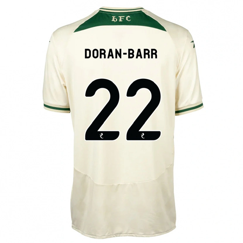 Danxen Herren Lauren Doran-Barr #22 Weiß Waldgrün Auswärtstrikot Trikot 2026/27 T-Shirt