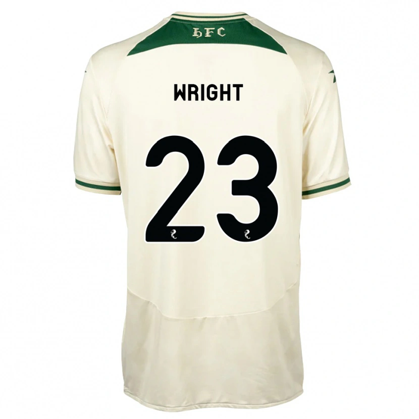 Danxen Herren Callum Wright #23 Weiß Waldgrün Auswärtstrikot Trikot 2026/27 T-Shirt