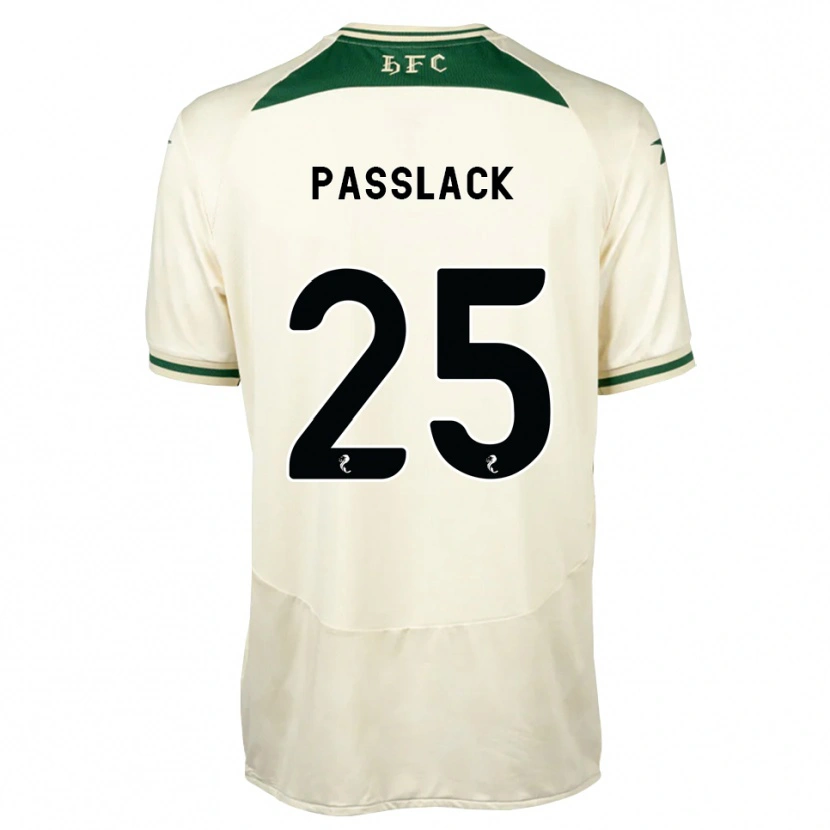 Danxen Herren Felix Passlack #25 Weiß Waldgrün Auswärtstrikot Trikot 2026/27 T-Shirt