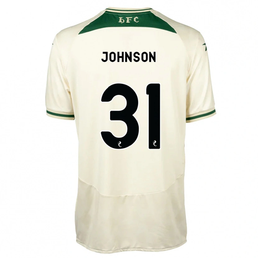 Danxen Herren Murray Johnson #31 Weiß Waldgrün Auswärtstrikot Trikot 2026/27 T-Shirt
