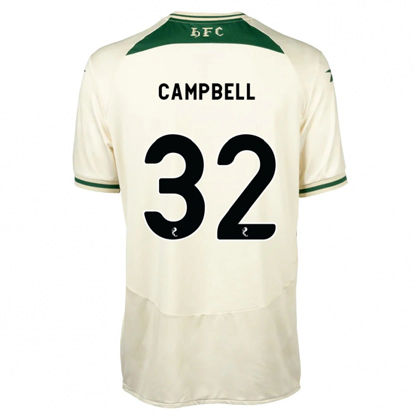 Danxen Herren Josh Campbell #32 Weiß Waldgrün Auswärtstrikot Trikot 2026/27 T-Shirt