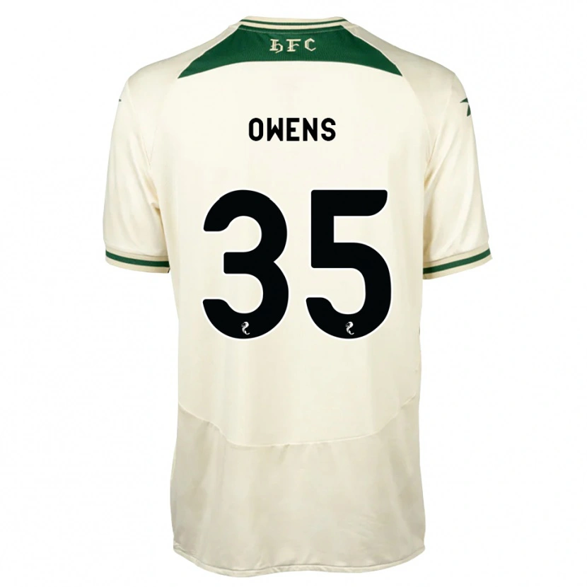 Danxen Herren Freddie Owens #35 Weiß Waldgrün Auswärtstrikot Trikot 2026/27 T-Shirt