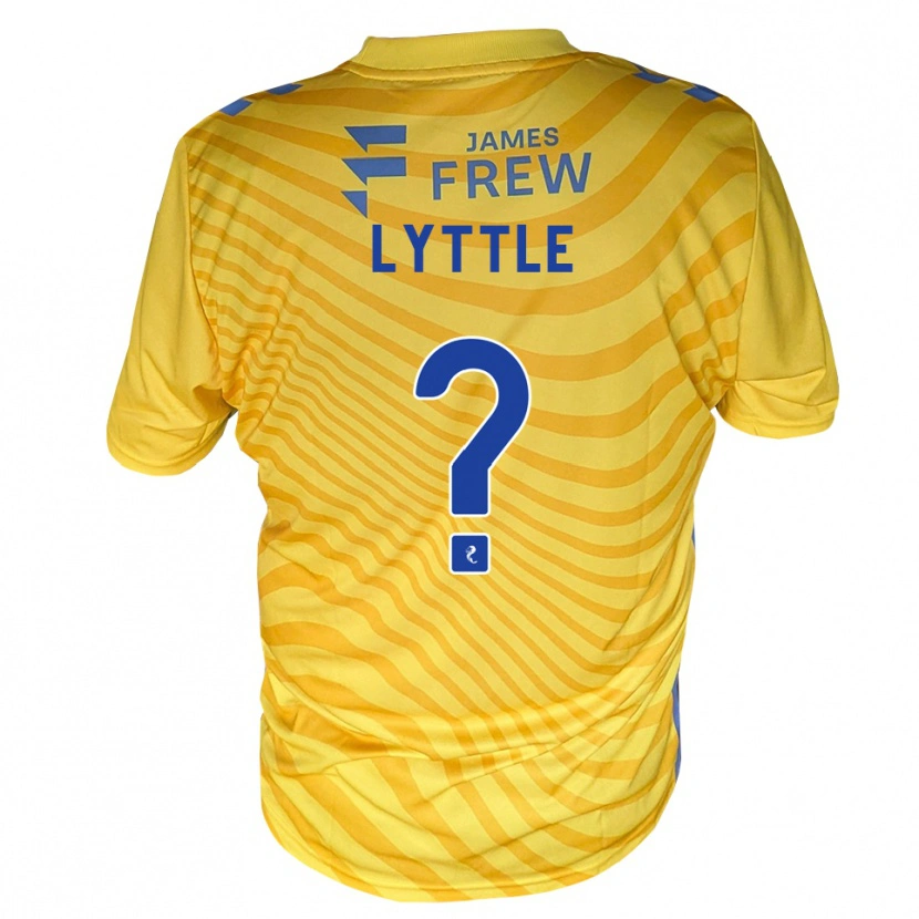 Danxen Herren Laura Lyttle #0 Königsblau Gelb Auswärtstrikot Trikot 2026/27 T-Shirt