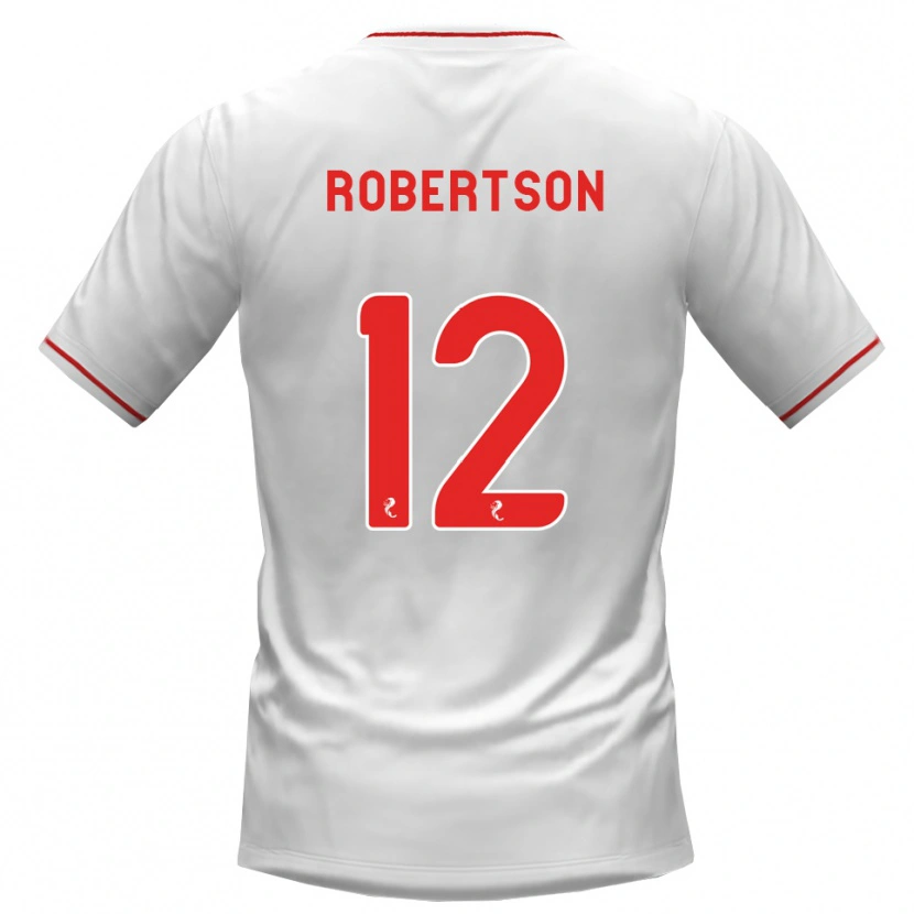 Danxen Herren Mitchell Robertson #12 Weiß Rot Auswärtstrikot Trikot 2026/27 T-Shirt