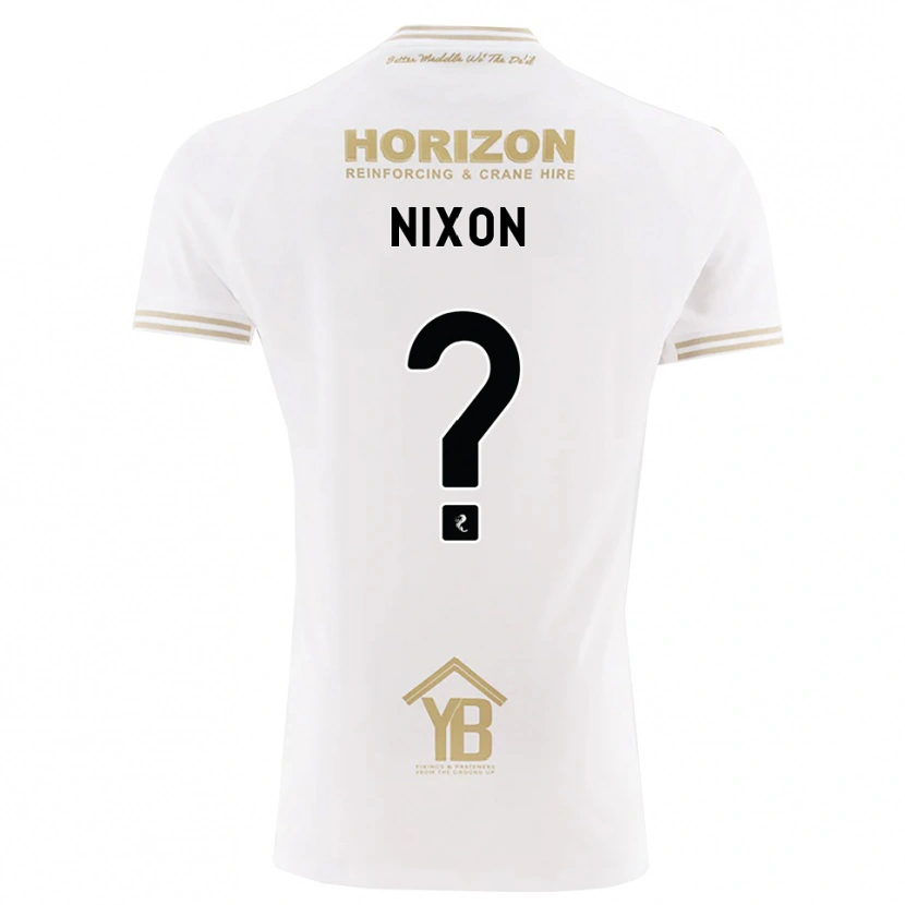 Danxen Herren Stevie Nixon #0 Weizen Weiß Auswärtstrikot Trikot 2026/27 T-Shirt