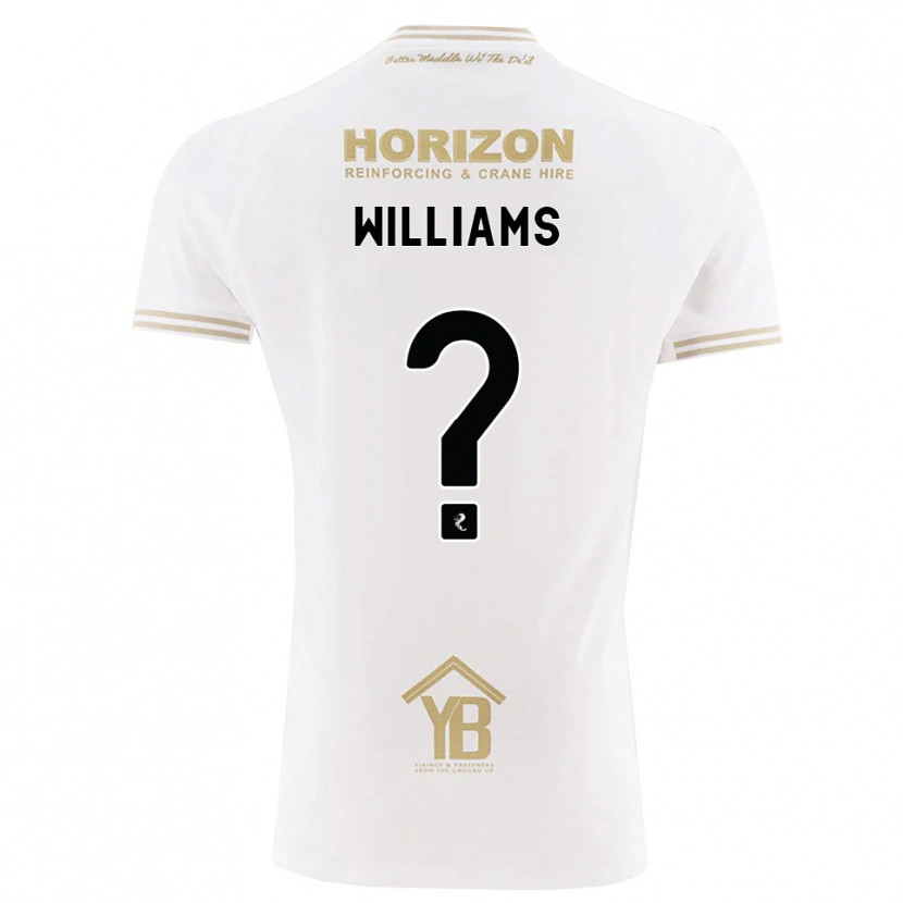 Danxen Herren Cerys Williams #0 Weizen Weiß Auswärtstrikot Trikot 2026/27 T-Shirt