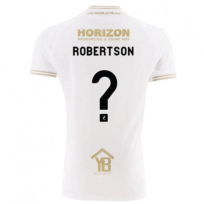 Danxen Herren Erin Robertson #0 Weizen Weiß Auswärtstrikot Trikot 2026/27 T-Shirt