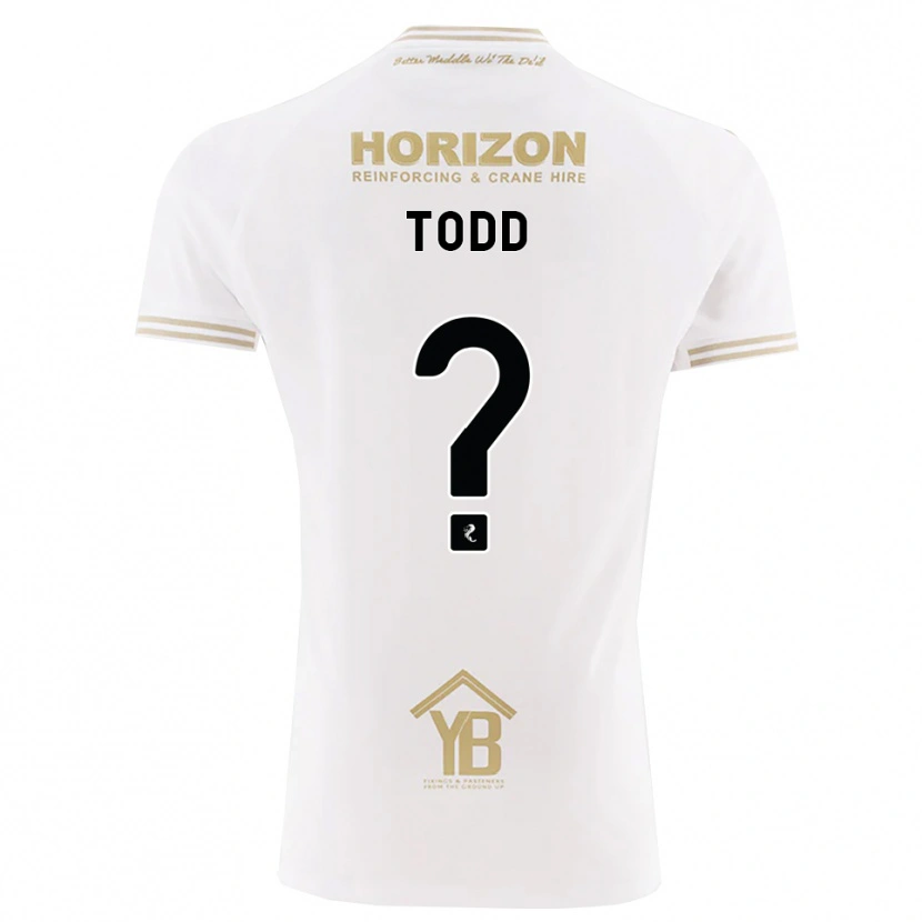 Danxen Herren Shannon Todd #0 Weizen Weiß Auswärtstrikot Trikot 2026/27 T-Shirt