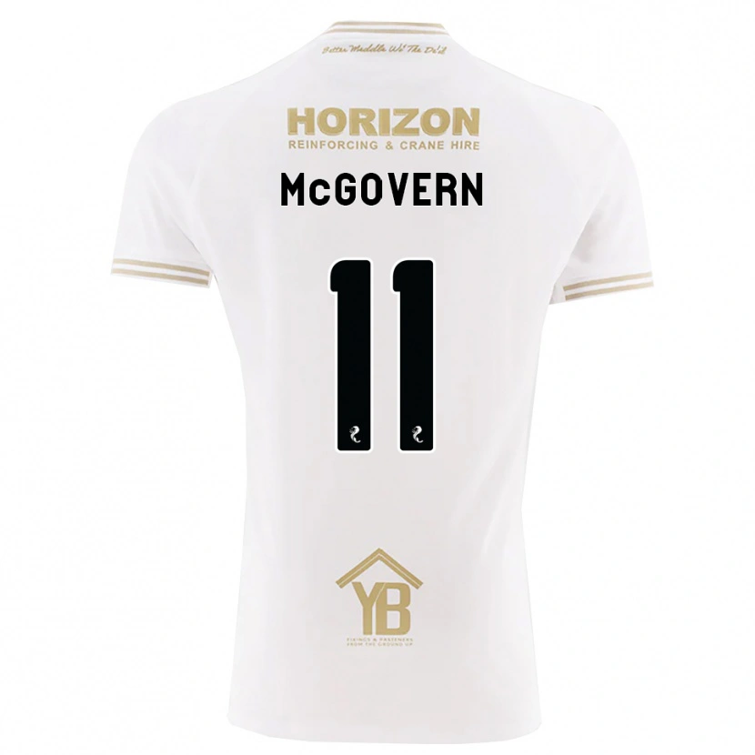 Danxen Herren Paul Mcgovern #11 Weizen Weiß Auswärtstrikot Trikot 2026/27 T-Shirt