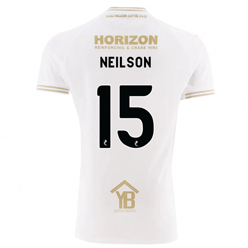 Danxen Herren Lewis Neilson #15 Weizen Weiß Auswärtstrikot Trikot 2026/27 T-Shirt