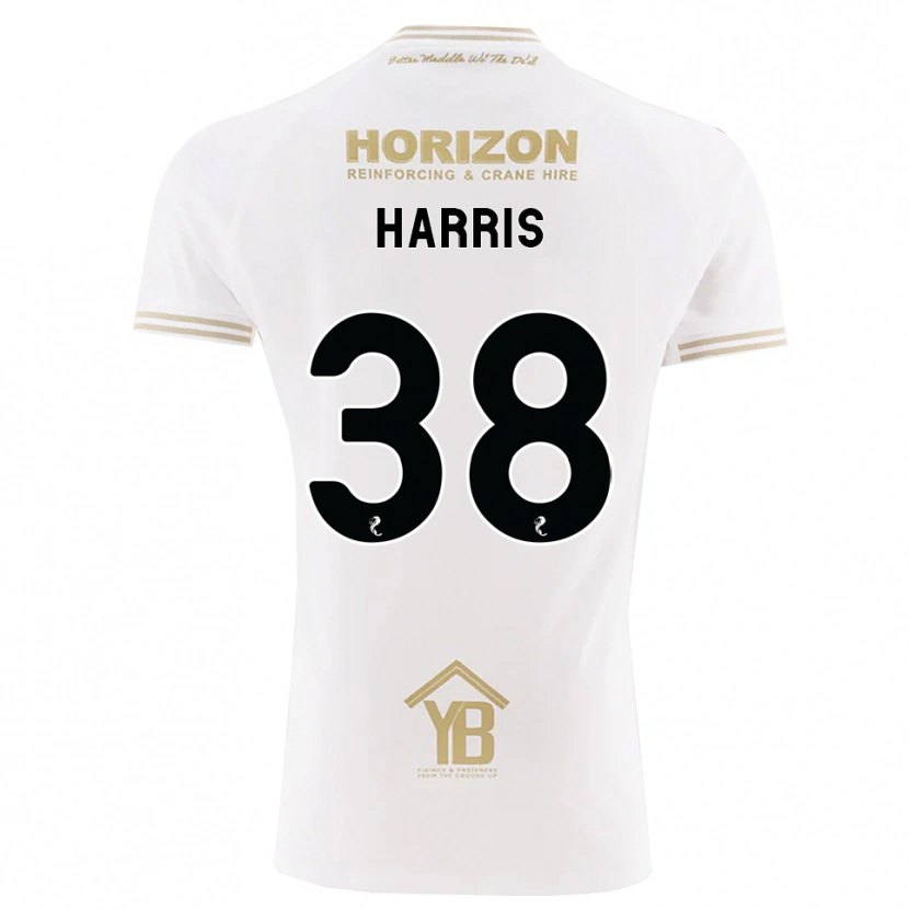 Danxen Herren Leo Harris #38 Weizen Weiß Auswärtstrikot Trikot 2026/27 T-Shirt