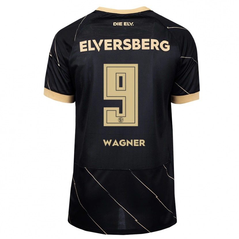 Danxen Herren Anna Wagner #9 Schwarz Braun Auswärtstrikot Trikot 2026/27 T-Shirt