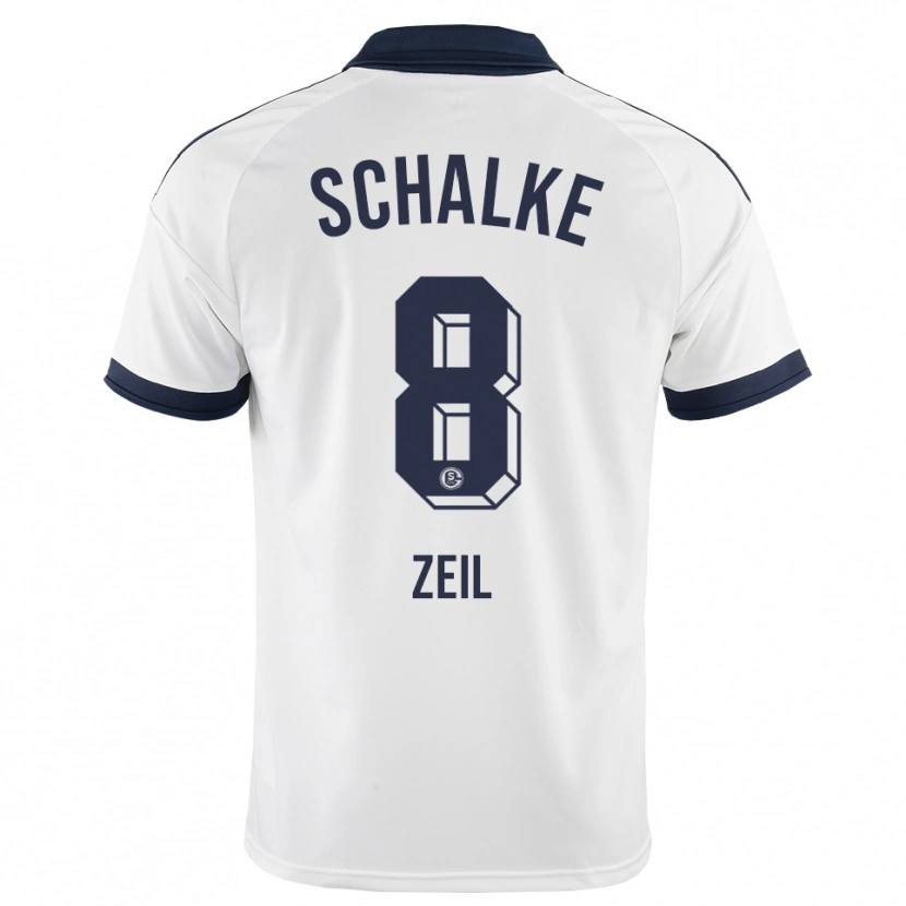 Danxen Herren Emil Zeil #8 Schwarz Weiß Auswärtstrikot Trikot 2026/27 T-Shirt