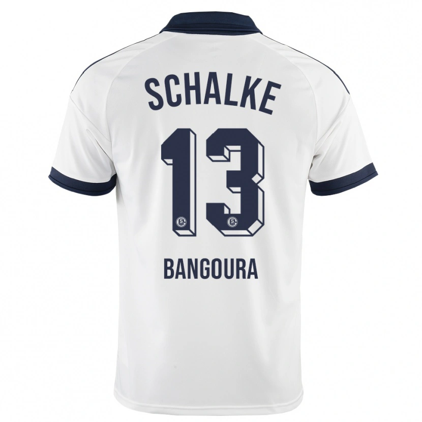 Danxen Herren Aboubacar Bangoura #13 Schwarz Weiß Auswärtstrikot Trikot 2026/27 T-Shirt