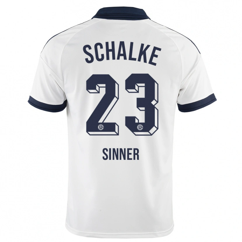 Danxen Herren Tiffany Sinner #23 Schwarz Weiß Auswärtstrikot Trikot 2026/27 T-Shirt