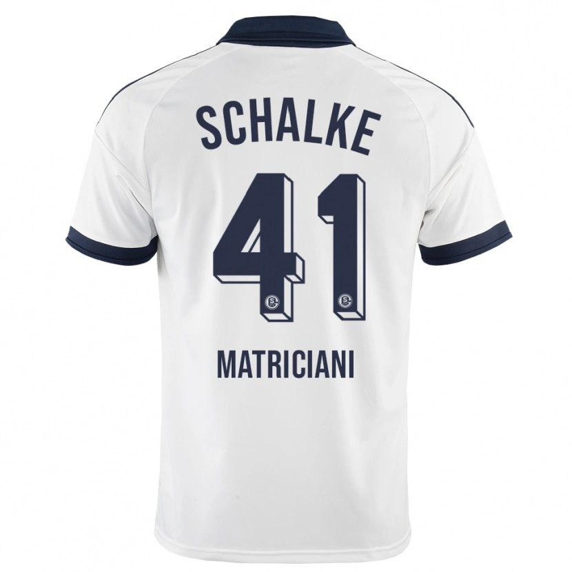 Danxen Herren Henning Matriciani #41 Schwarz Weiß Auswärtstrikot Trikot 2026/27 T-Shirt